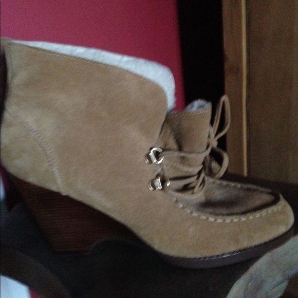 Michael Kors Booties Wedges Sz 10 - Picture 2 of 3